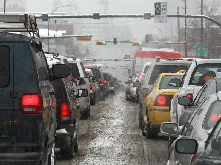 Calgary Traffic Congestion